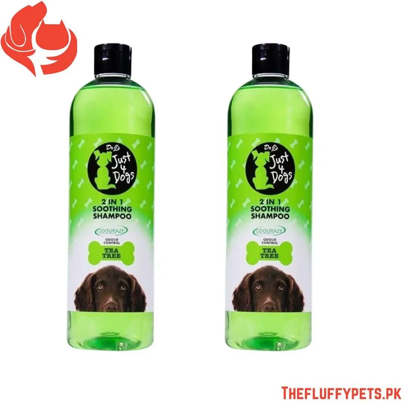 Just 4 Dogs 2in1 Tea Tree Soothing Shampoo and conditioner