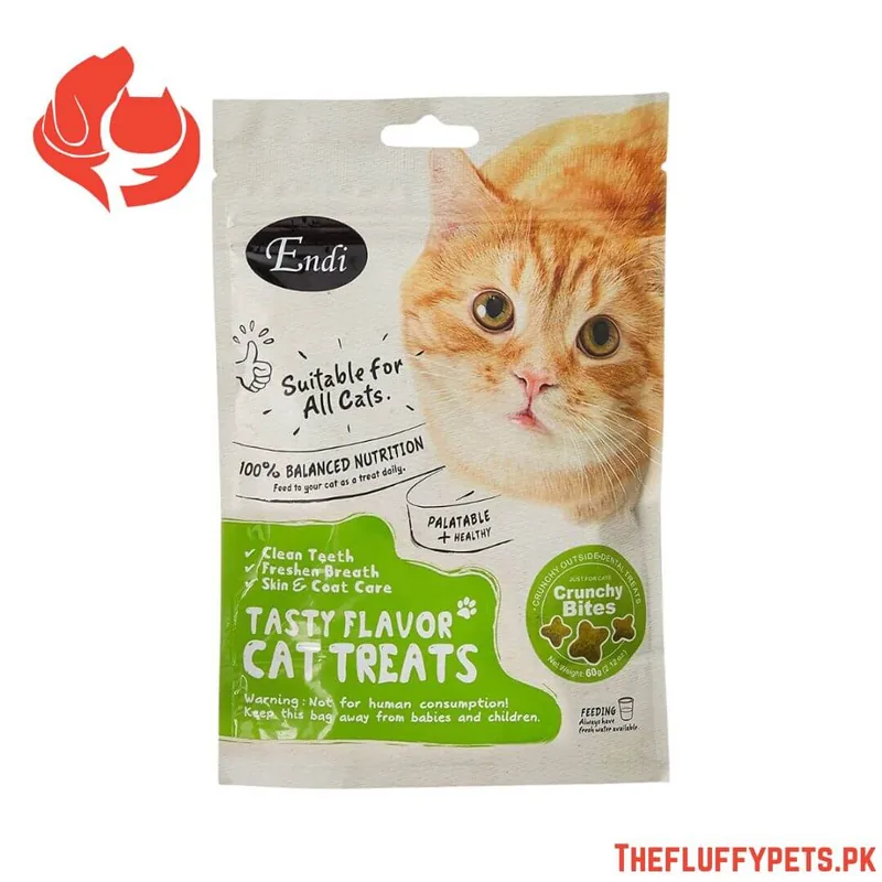 Nootie Endi Star Shaped Cat Bites Fish Flavour