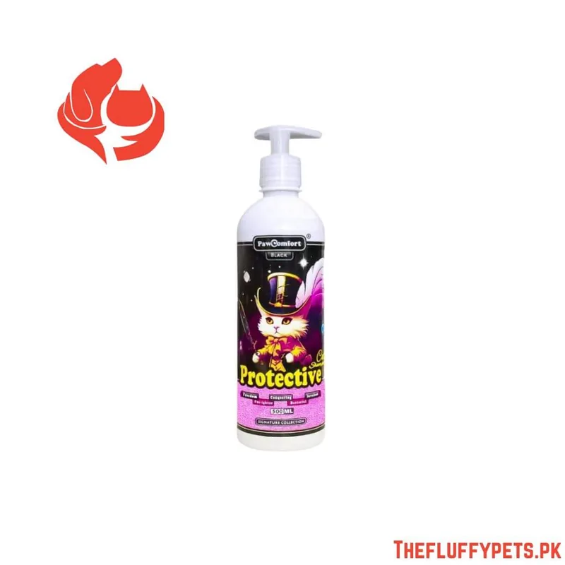 PawComfort Black Protective Shampoo for Cats