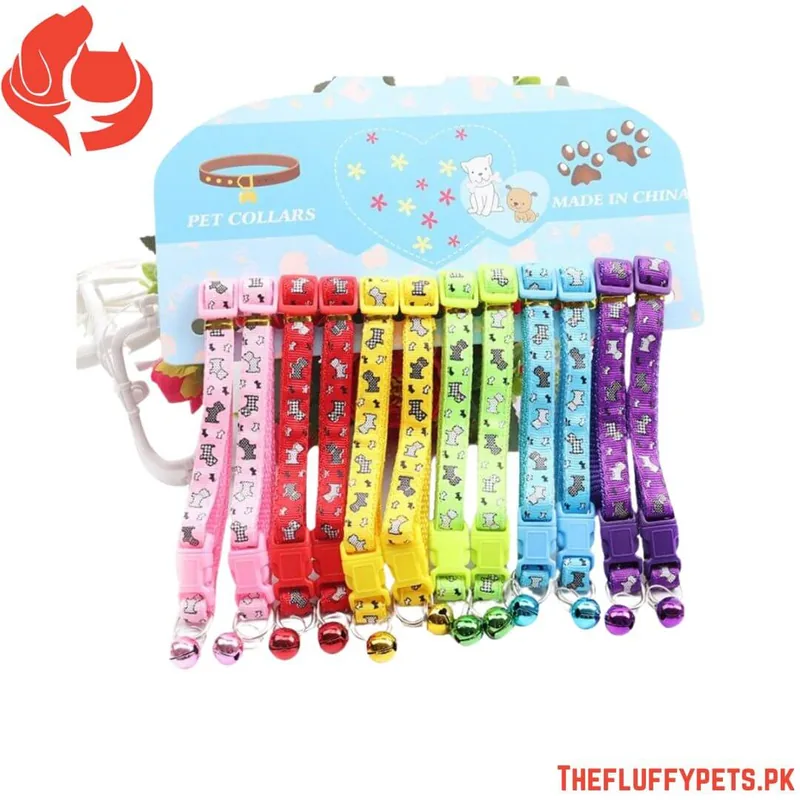 Cat Collar Pink, Red, Yellow, Blue and more