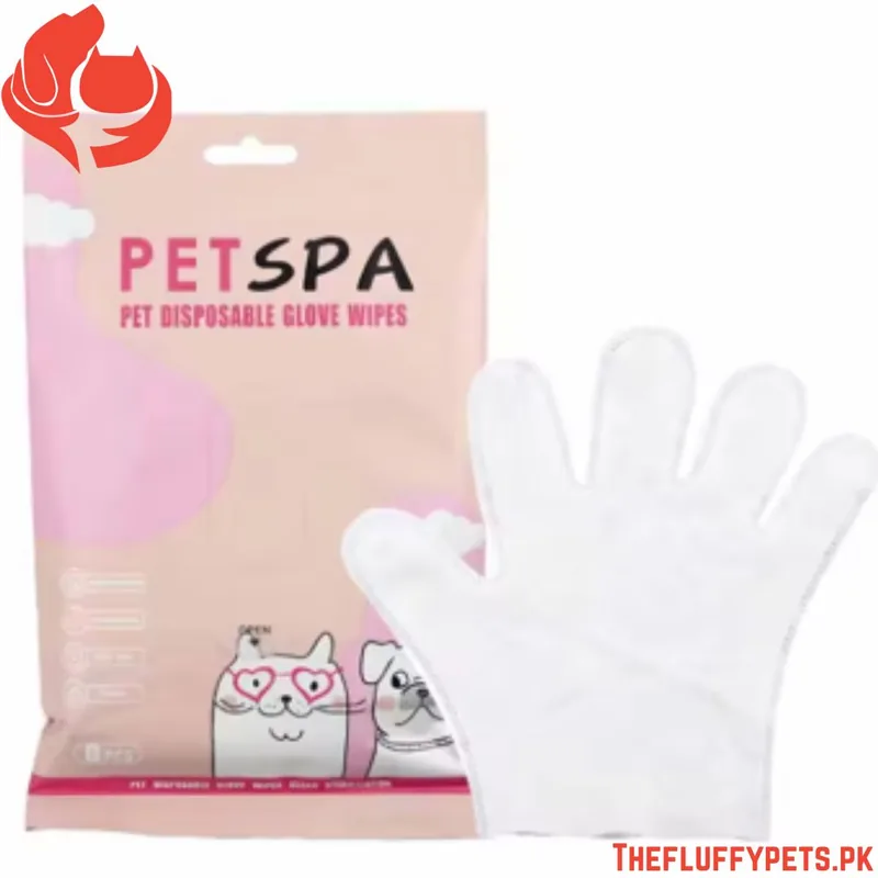 6pcs Pet SPA Disposable Gloves No Rinse Washing Gloves