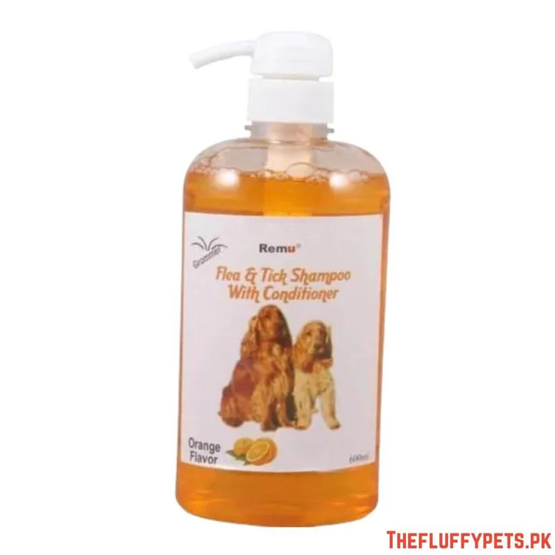 Remu Dog Groomer Shampoo Flea & Tick with Conditioner 600ml image 5