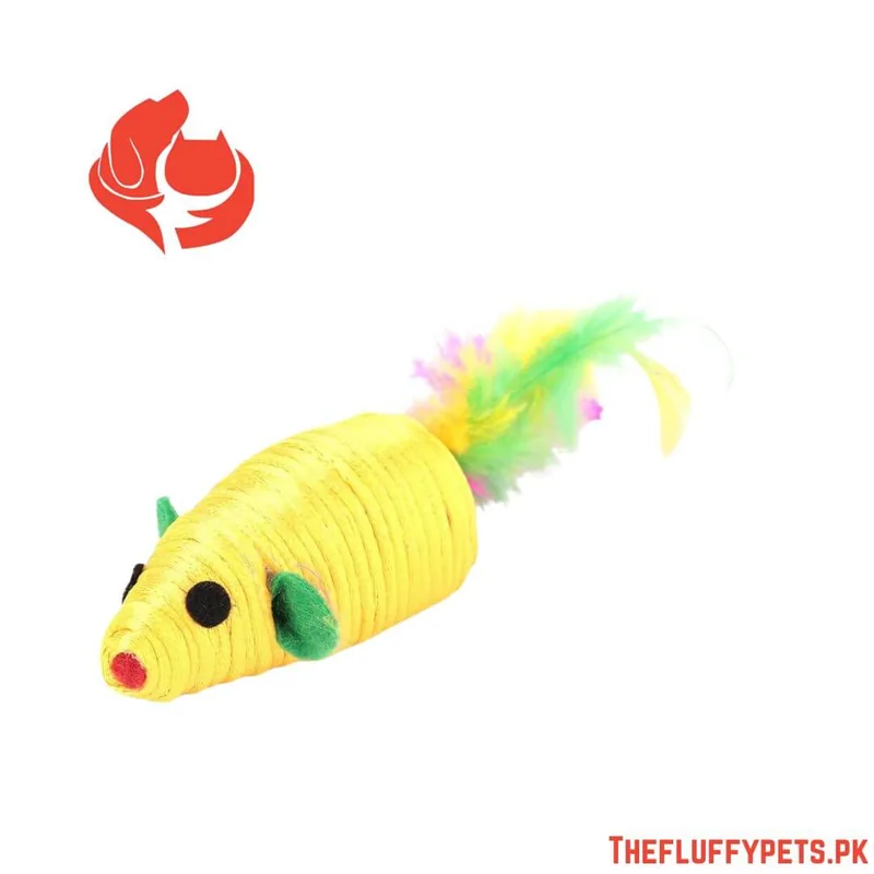 Yellow Mouse Toy