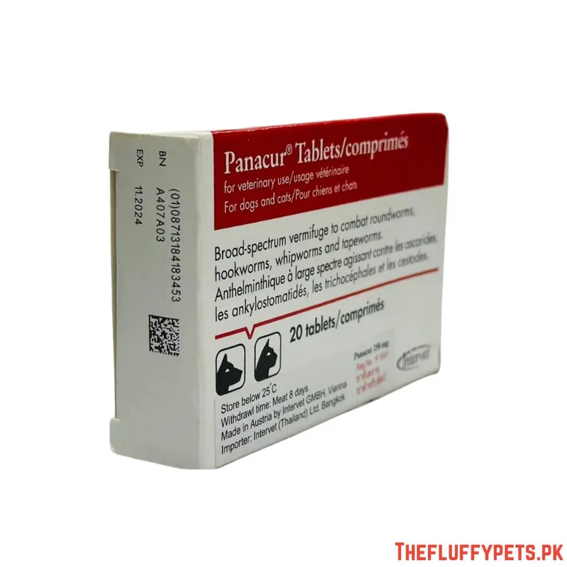 Panacur Deworming Tablet for Cats and Dogs (1 Tablet) image 2