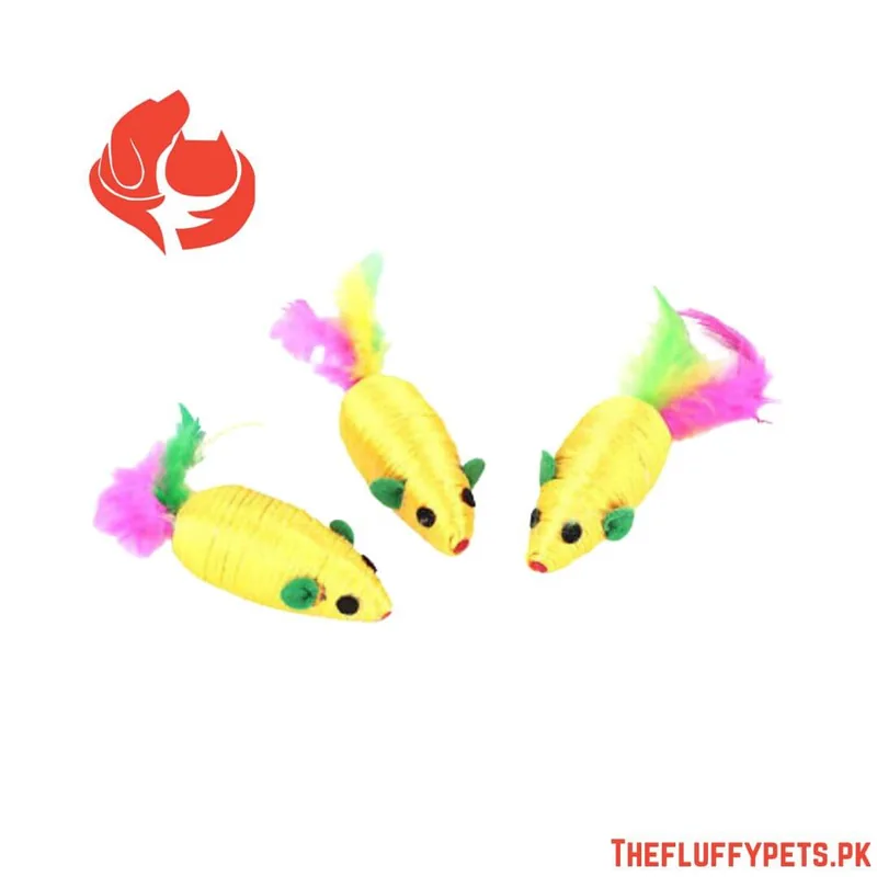 Large Yellow Mouse Toy