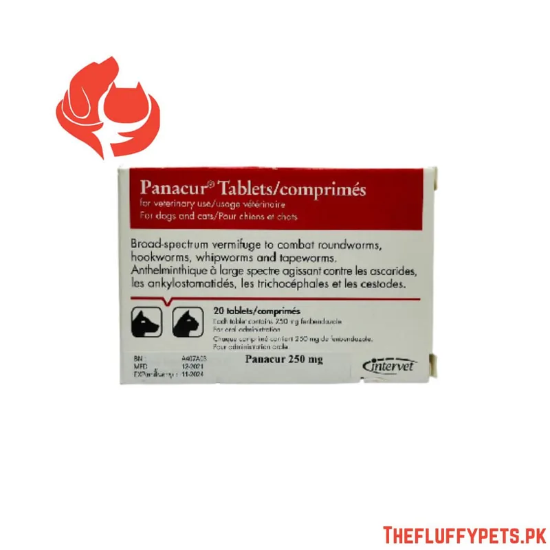 Panacur Deworming Tablet for Cats and Dogs (1 Tablet)