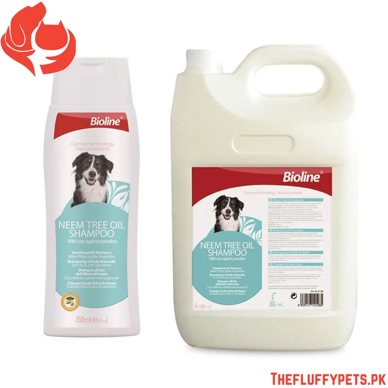 Bioline Dog Cleansing Care Neem Tree Oil Shampoo