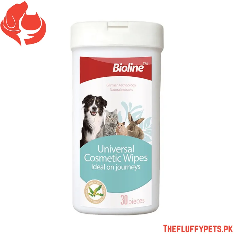 Bioline Pet Universal Cosmetic Wipes