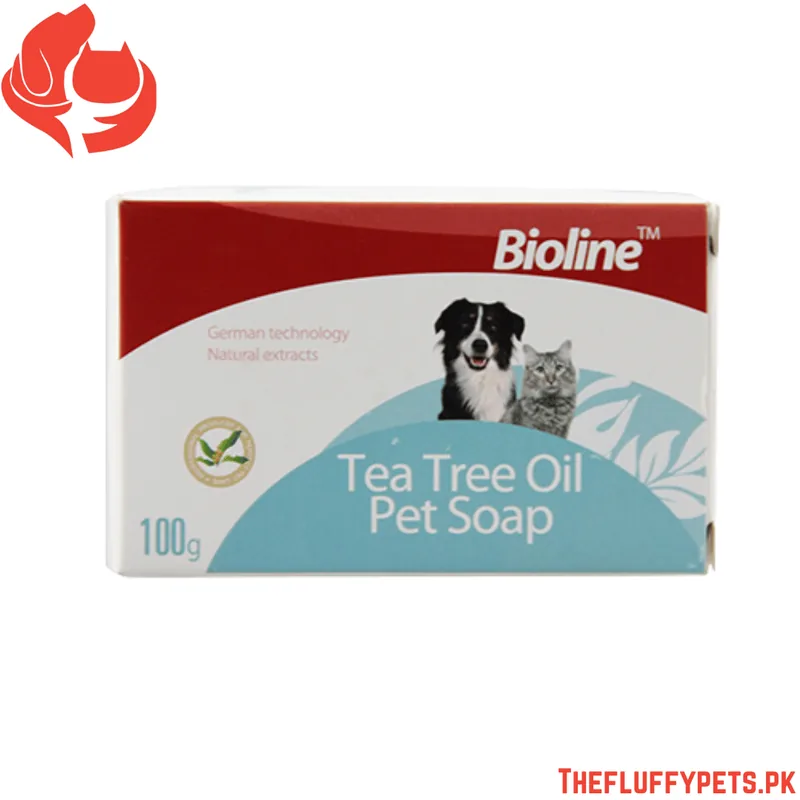 Bioline Pets Cleansing Care Tea Tree Oil Soap 100 g
