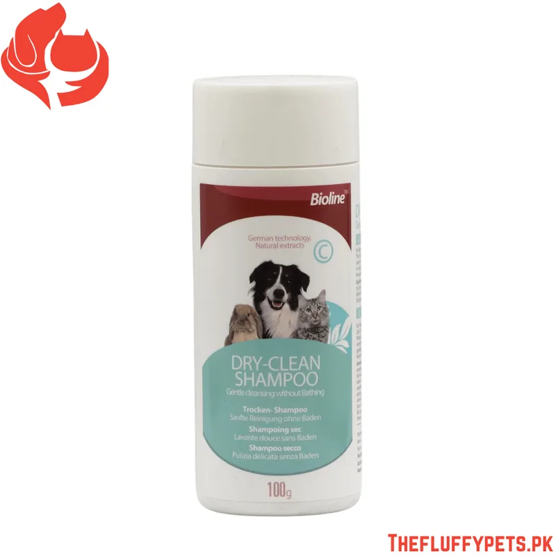 Bioline Pets Wash Free Dry Shampoo 100 g