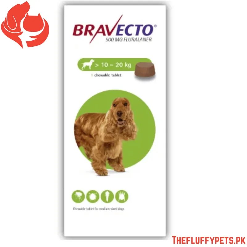 Bravecto 10-20KG (1 Tab in Box) image 2