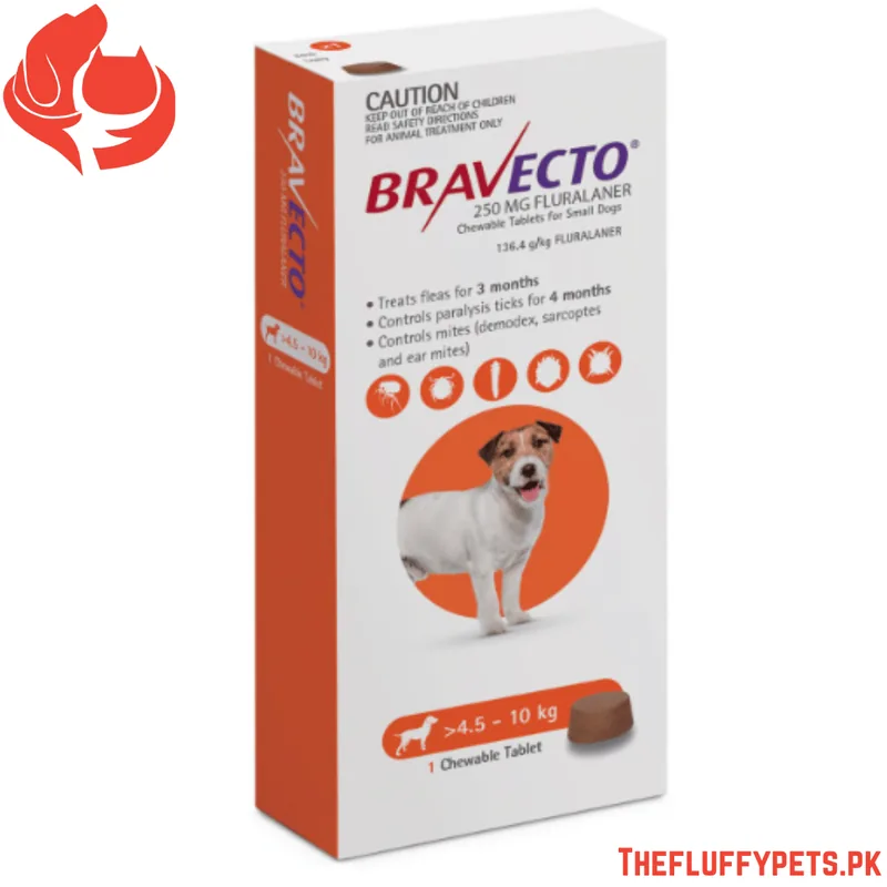 Bravecto 4.5-10KG (1 Tab in Box)