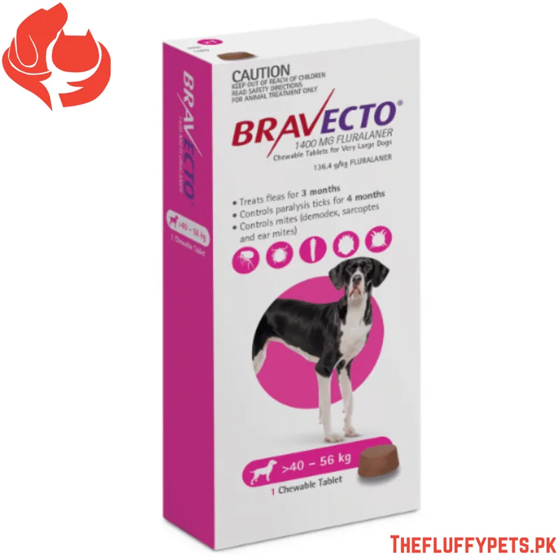 Bravecto 40-56KG (1 Tab in Box)