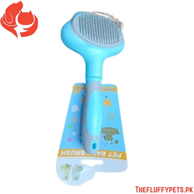 Button Brush Paw Shaped