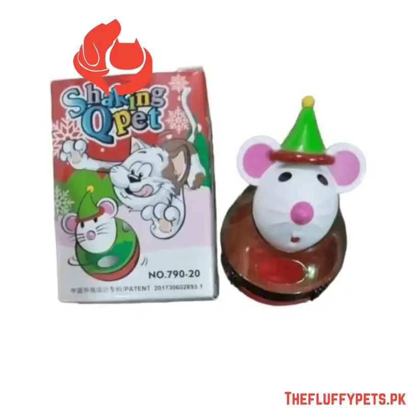 Cat Treat Toy Mouse Shaped