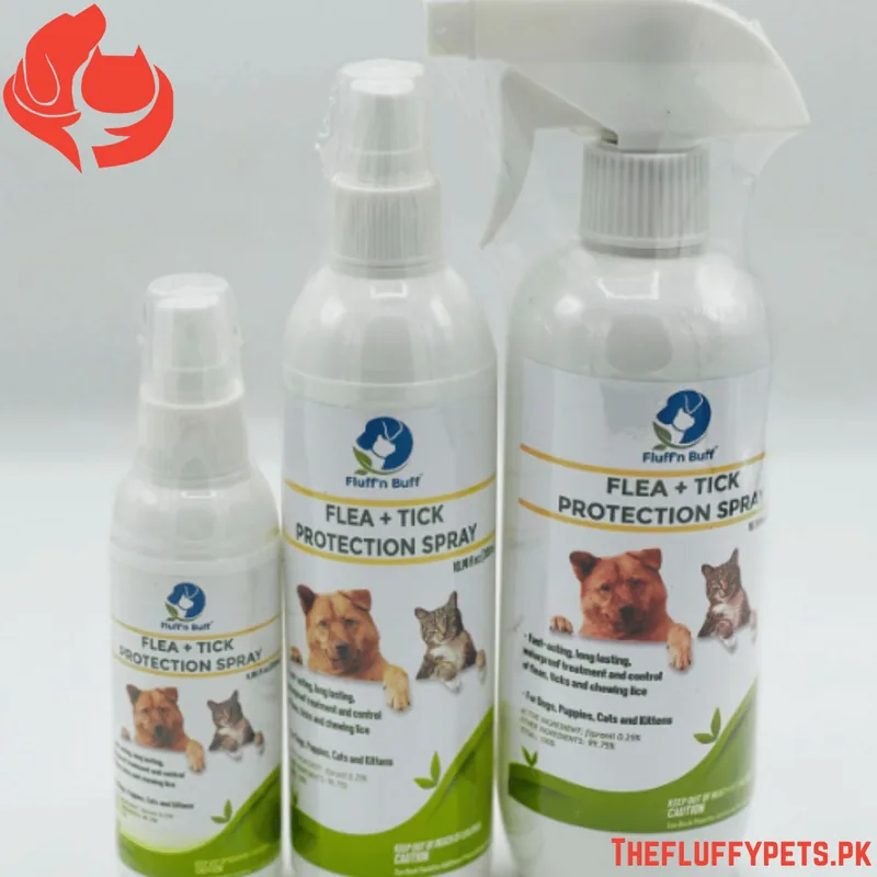 Fluff n Buff Flea + Tick Protection Spray