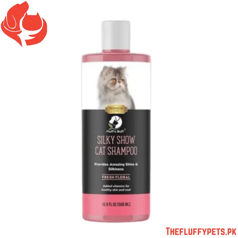 Fluff n Buff Silky Show Cat Shampoo