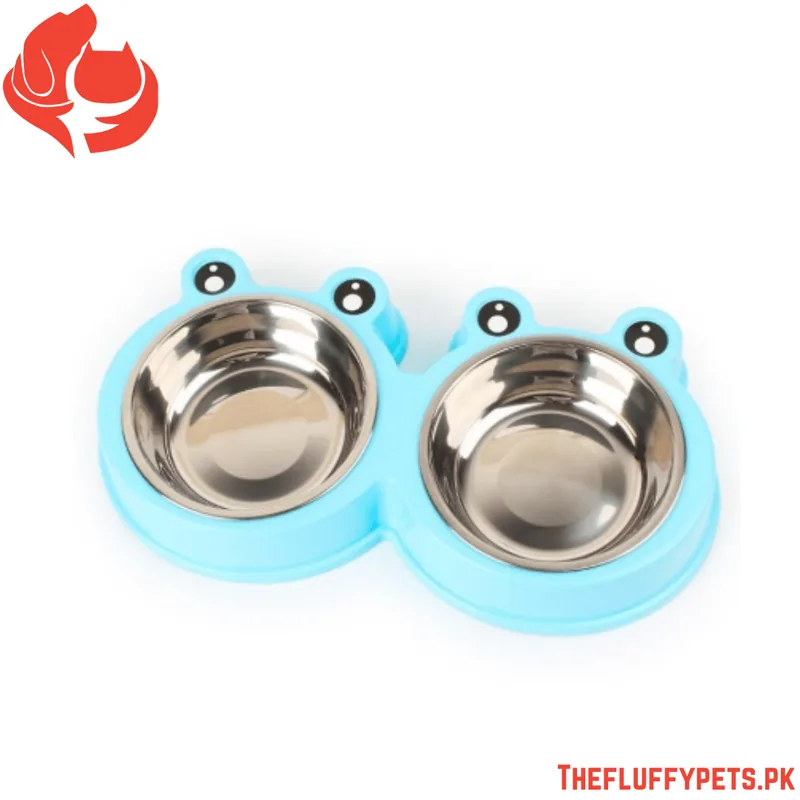 Frog Design Dog Stainless Bowl 2 in 1
