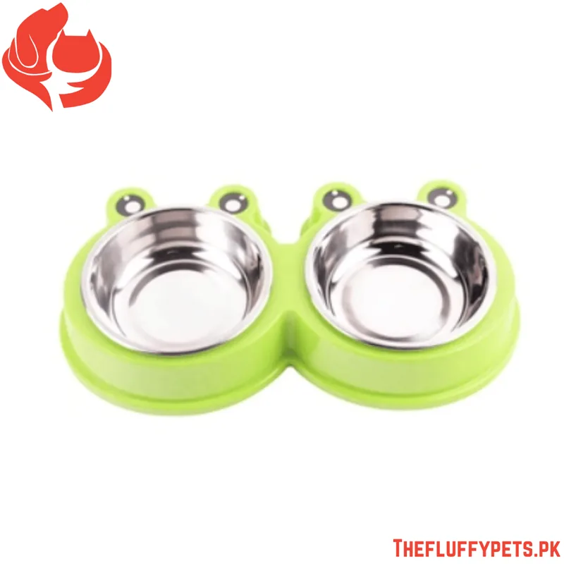 Frog Design Dog Stainless Bowl 2 in 1 image 2