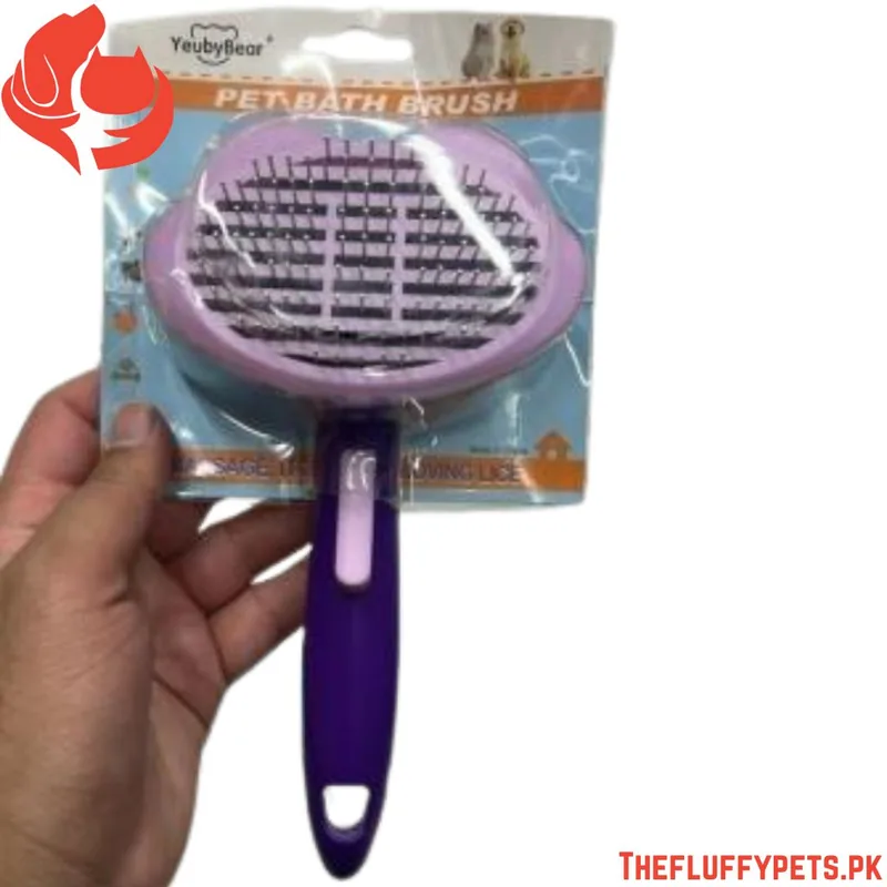Front Button Brush Paw Shaped With Packing XL