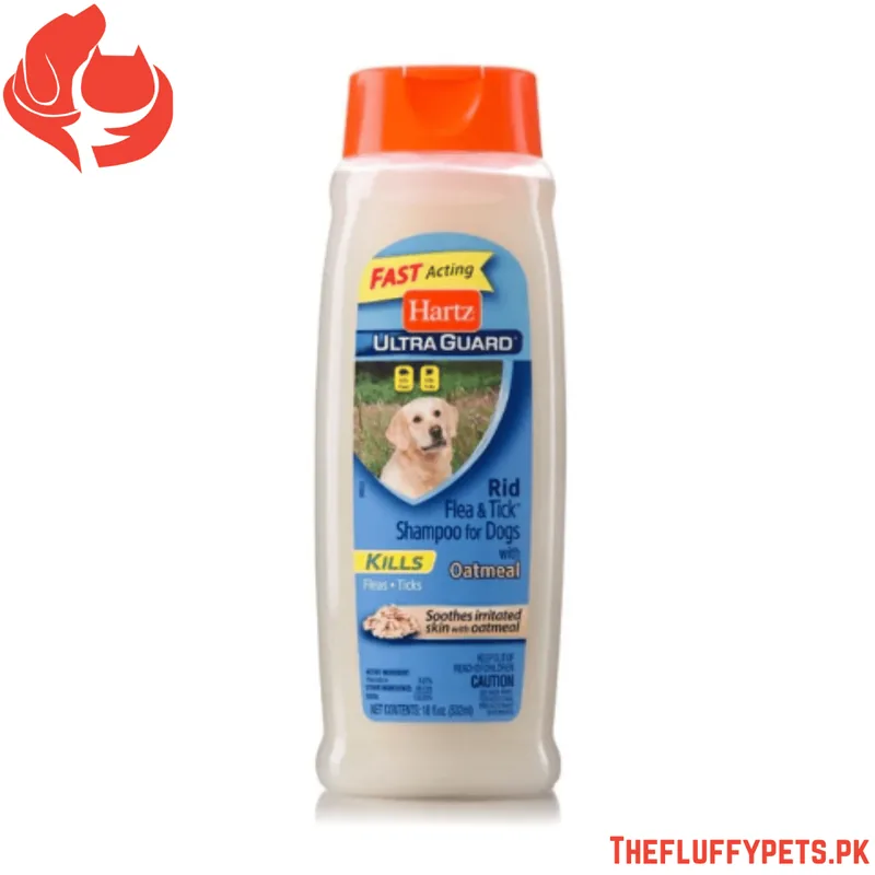 Hartz UltraGuard Rid Flea & Tick Shampoo with Oatmeal for Dogs
