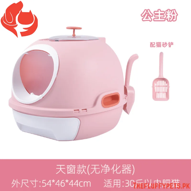 Large Cat Litter Box (Design J) image 4