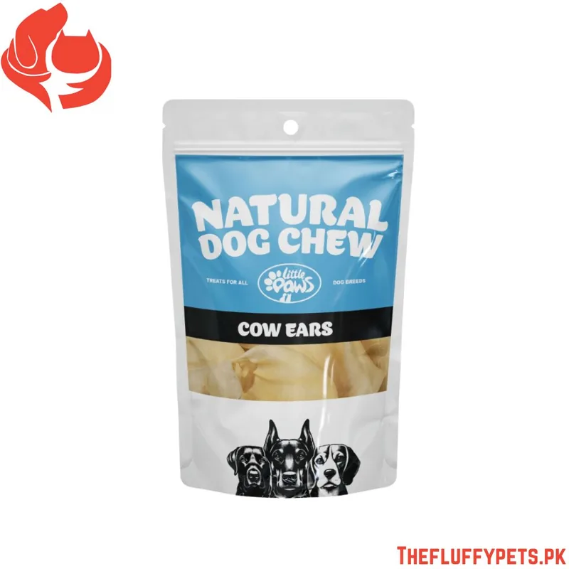 Little Paws Natural Dog Chew Cow Ear