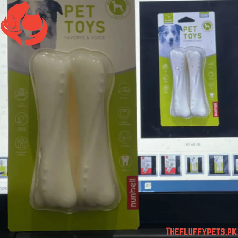Nunbell Bone Dog Toy 2Pcs image 2