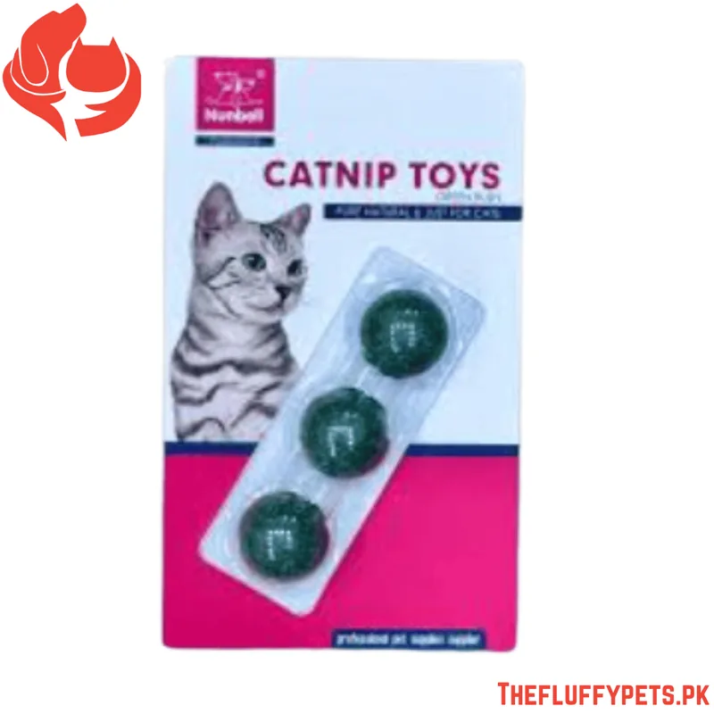 Nunbell Catnip Ball Toy 3pcs