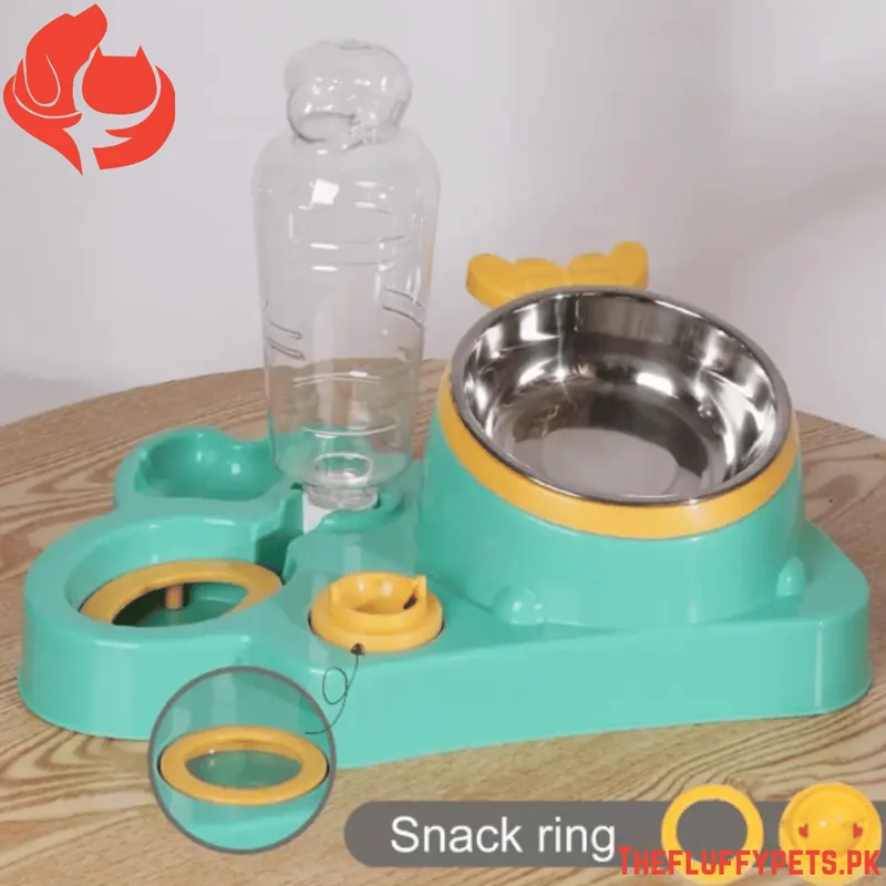 Pet Food and Water Dispenser (Design K) image 3