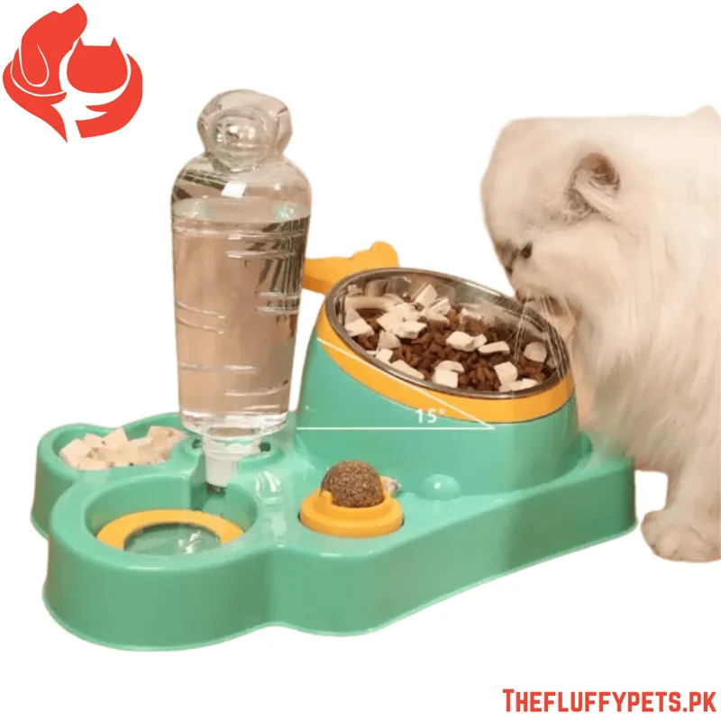 Pet Food and Water Dispenser (Design K) image 2