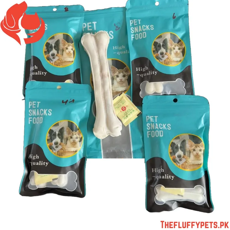 Pet Snacks Raw Hide Bones for Dogs