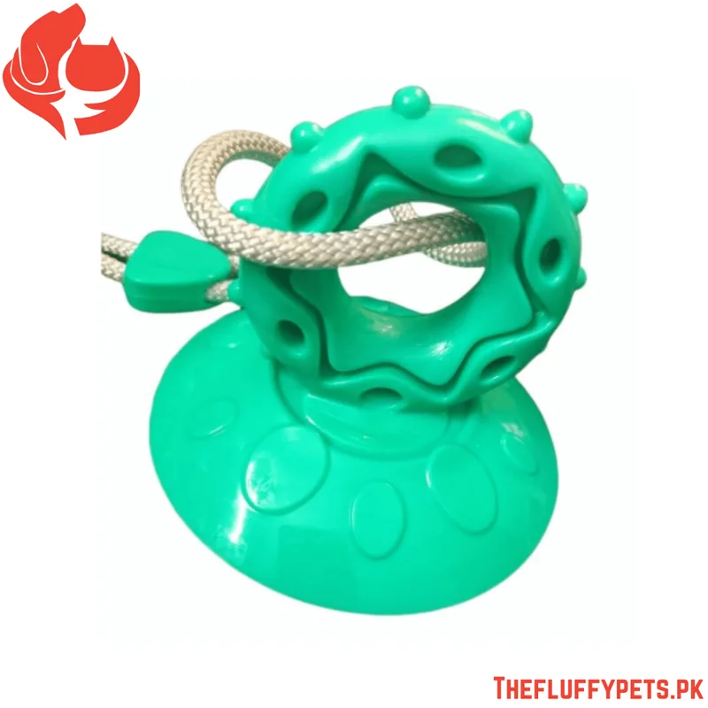 Pet Sucker Leaky Food Toy Double Suction Pull Ball / Dog Toy image 2