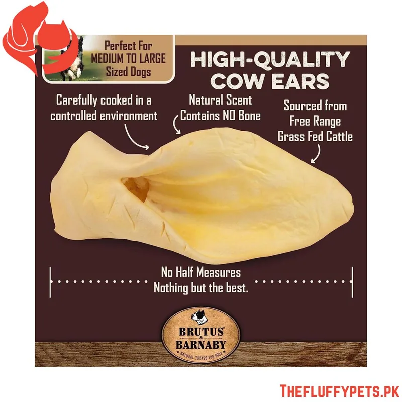 High-Quality Cow Ears Dog Treat