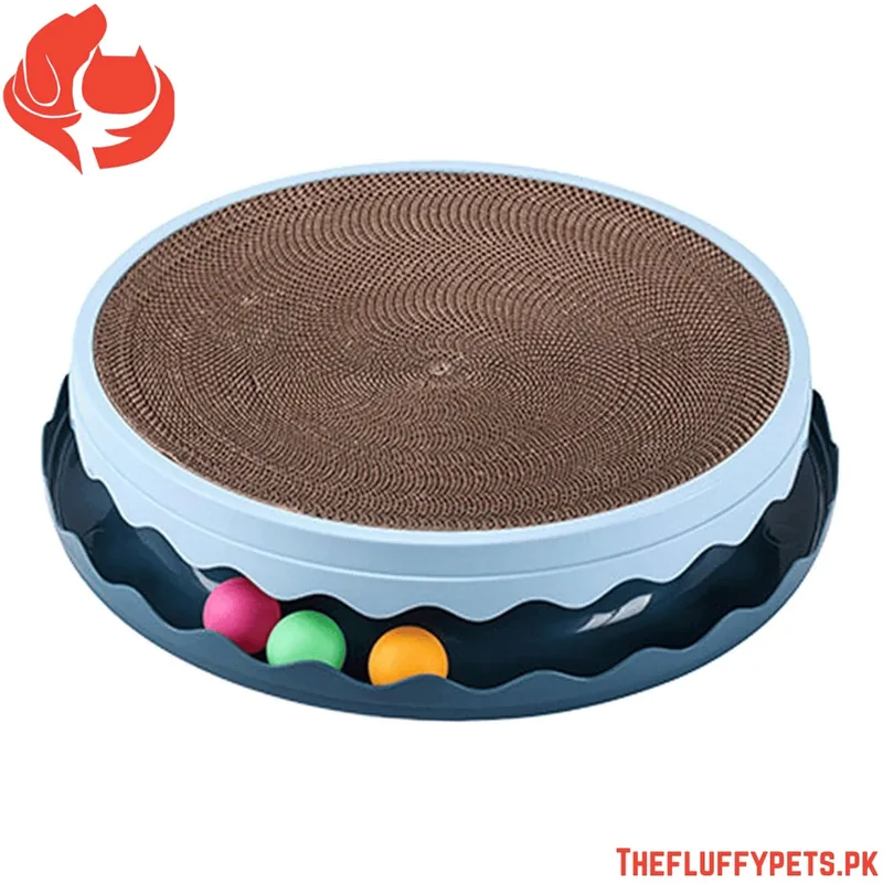 Round Scratching Post Toy With Cat Nip