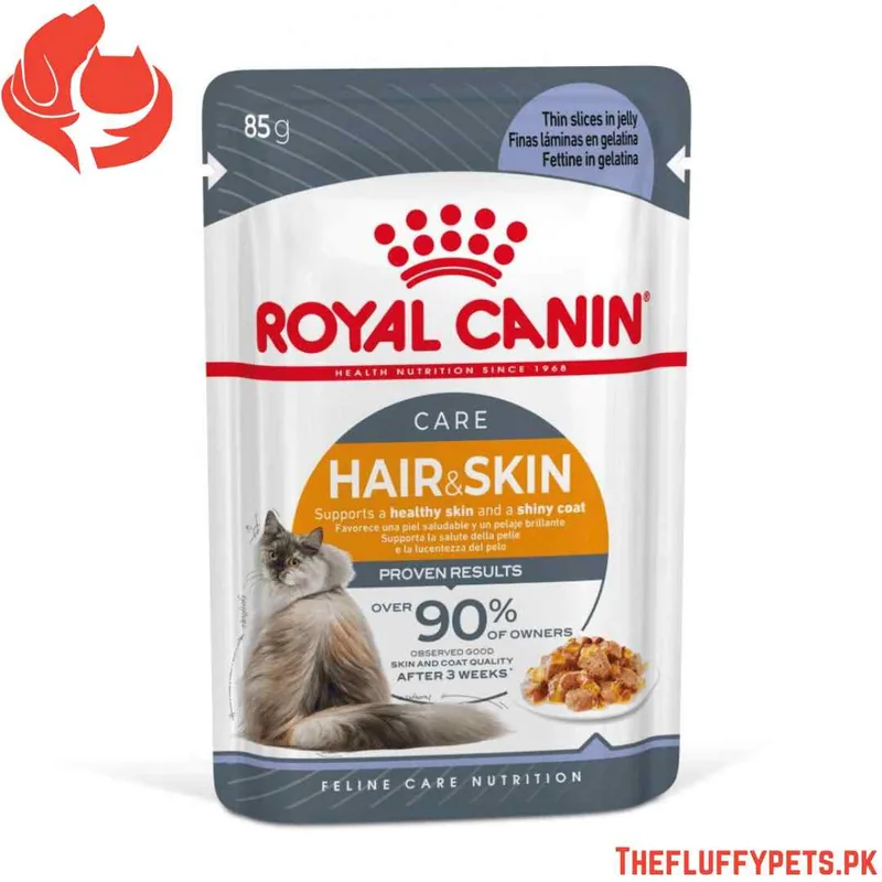 Royal Canin Hair & Skin Gravy Adult Wet Cat Food