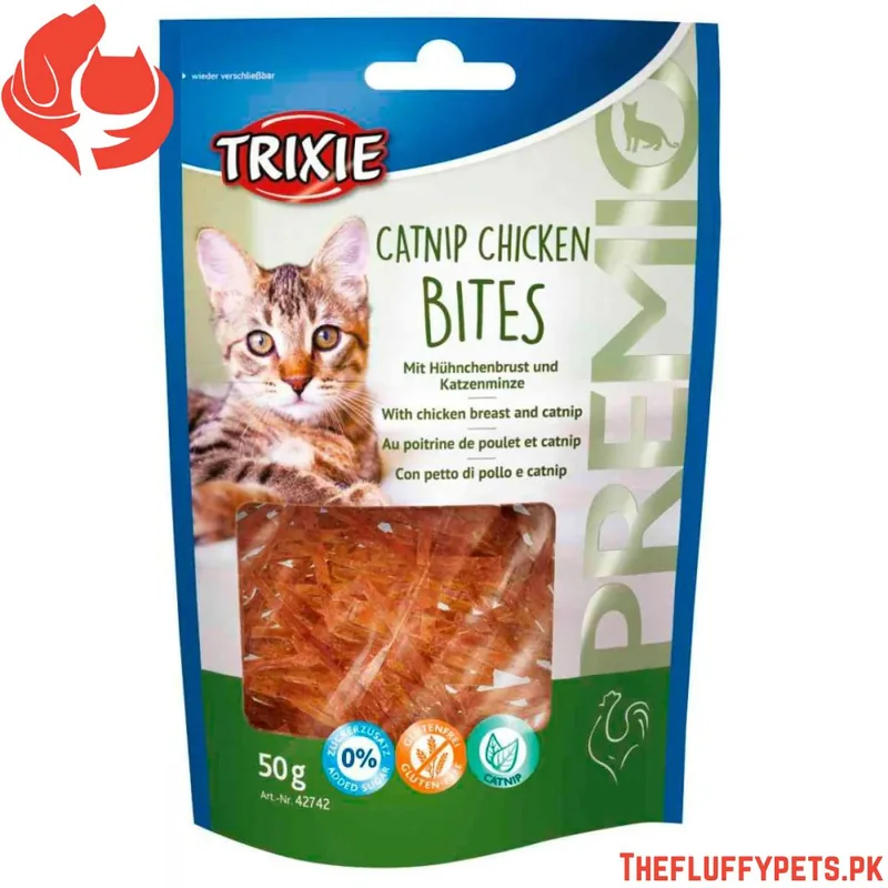 Trixie Cat Catnip Chicken Bites 50 g