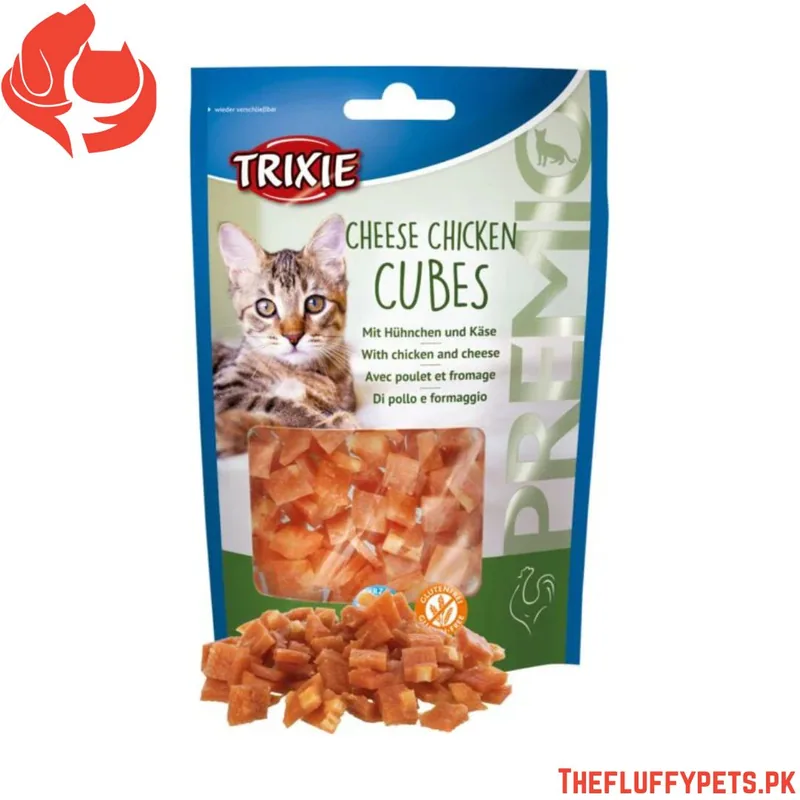 Trixie Cat Premio Cheese Chicken Cubes 50 g