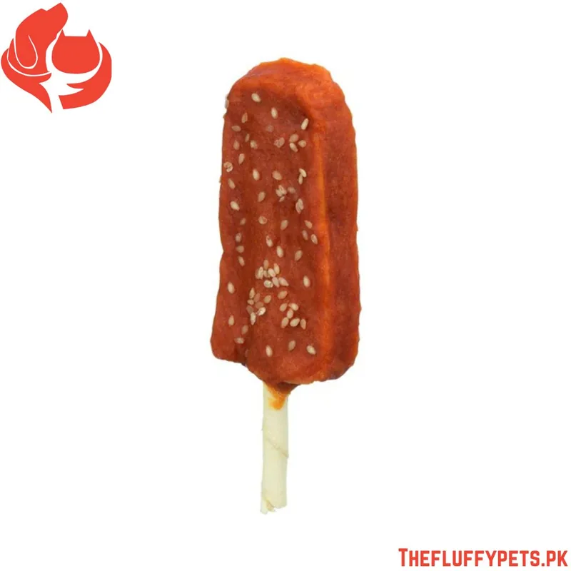 Trixie Dog Denta Fun Chicken Pops With Sesame Seeds 12 cm – 46 g