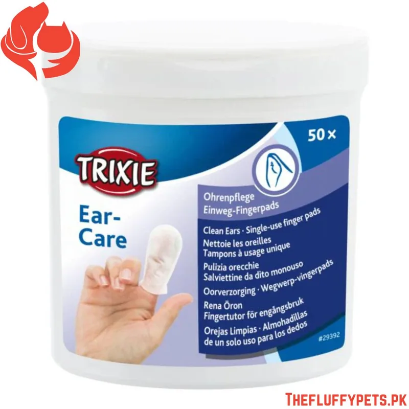 Trixie Dog Ear Care Fingers – 50 pcs