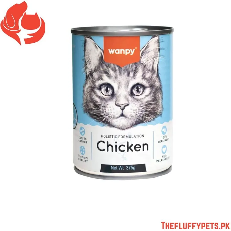 Wanpy Holistic Formulation Cat Can - Chicken (375g)