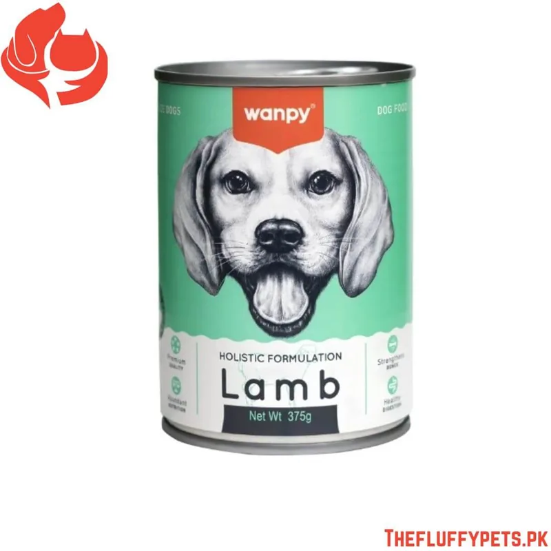 Wanpy Holistic Formulation Dog Can - Lamb (375g)