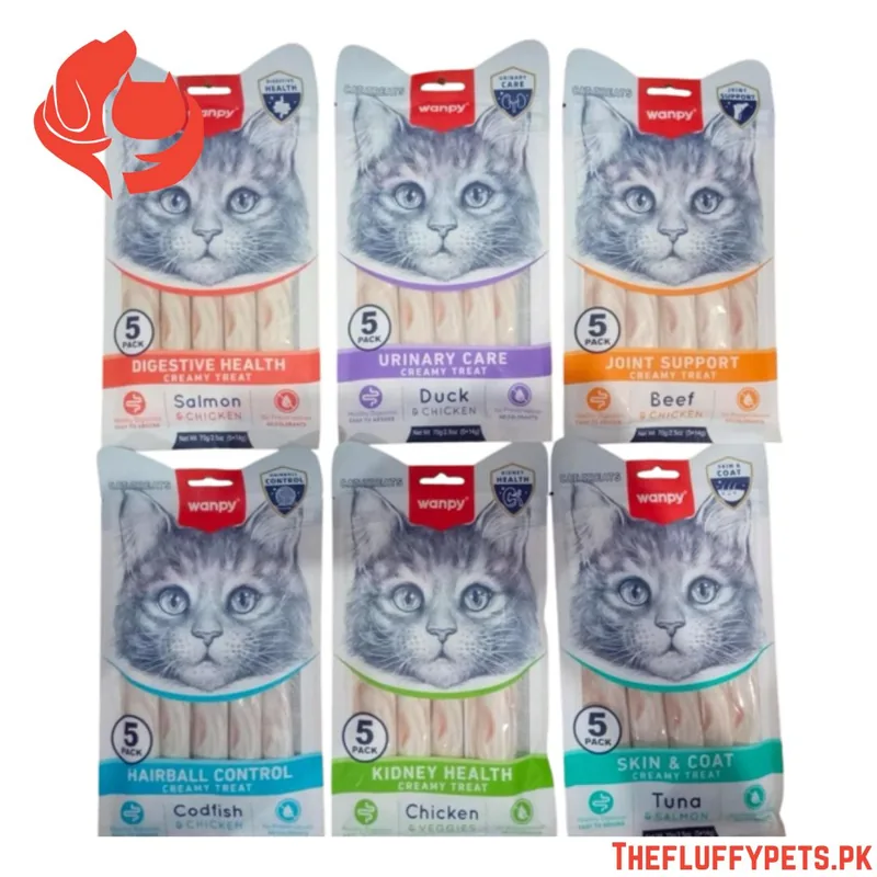 Wanpy Medicated Creamy Cat Treat