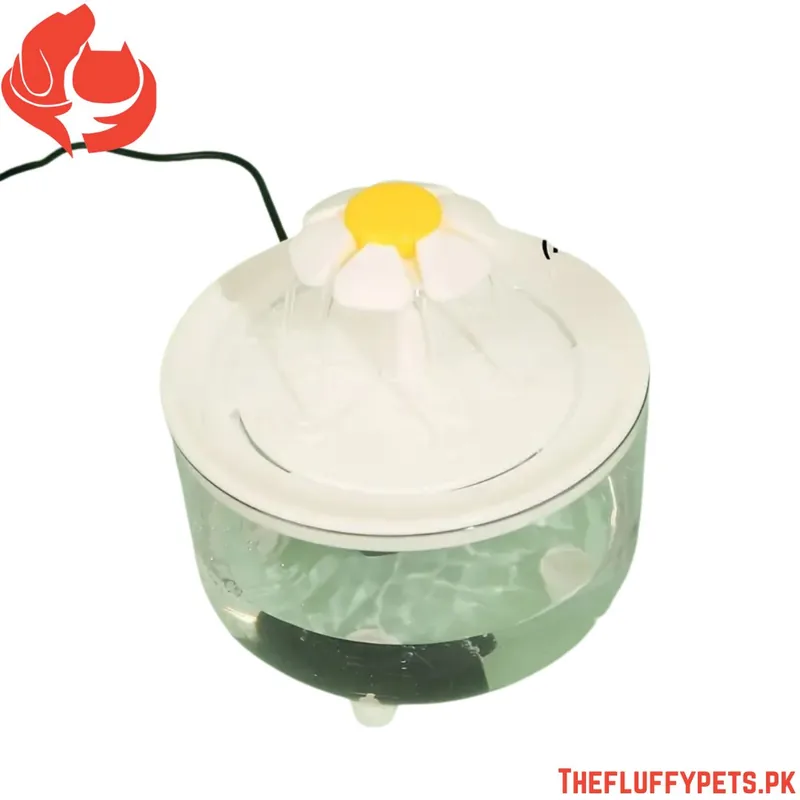 Whisper-Quiet 1.5L Transparent Pet Water Fountain image 3